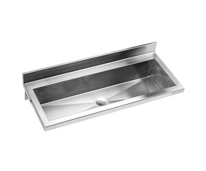 Lavabo industrial Prestosan inox multiple 1800 mm con repisa sin taladro