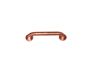 Barra de apoyo recta 300 mm inox cobre envejecido